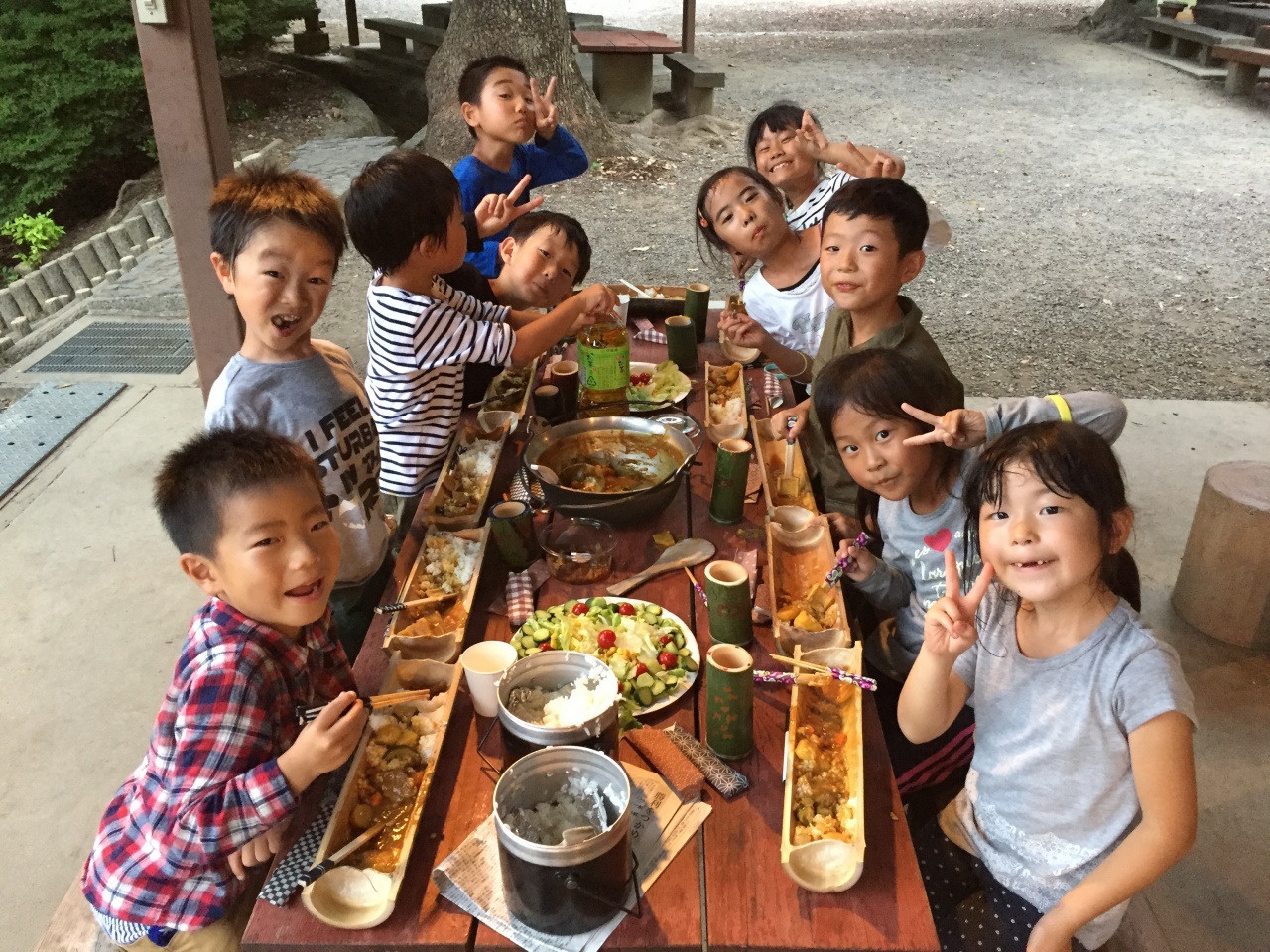  子供　キャンプ 
