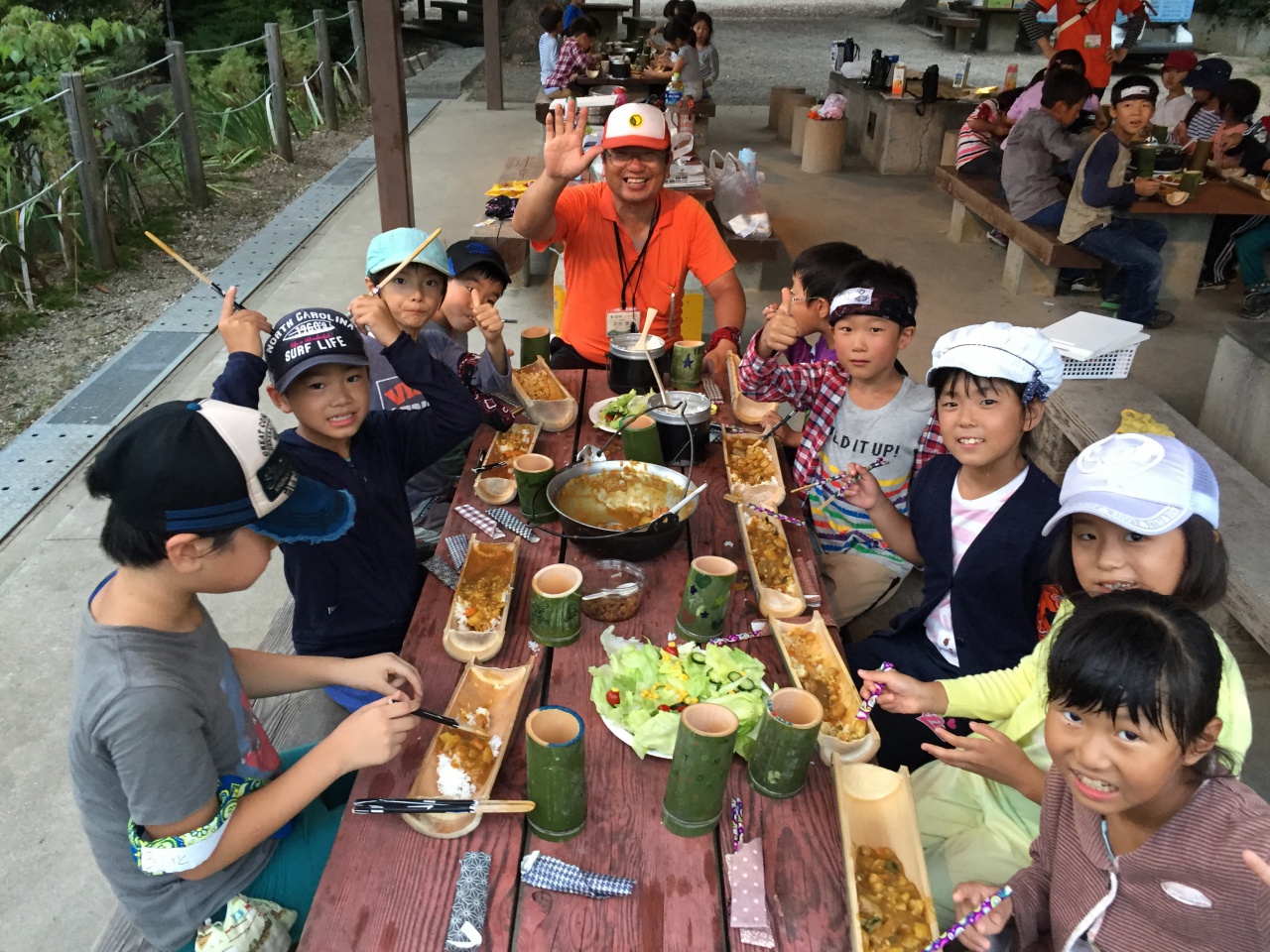 楽しかった こども冒険キャンプ 小1 3年 愛知こどもの国